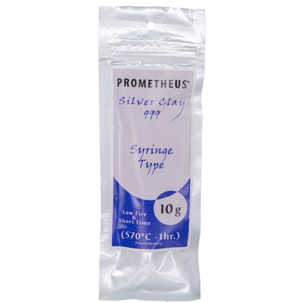 Prometheus Silver Clay 999 Syringe Type 10g